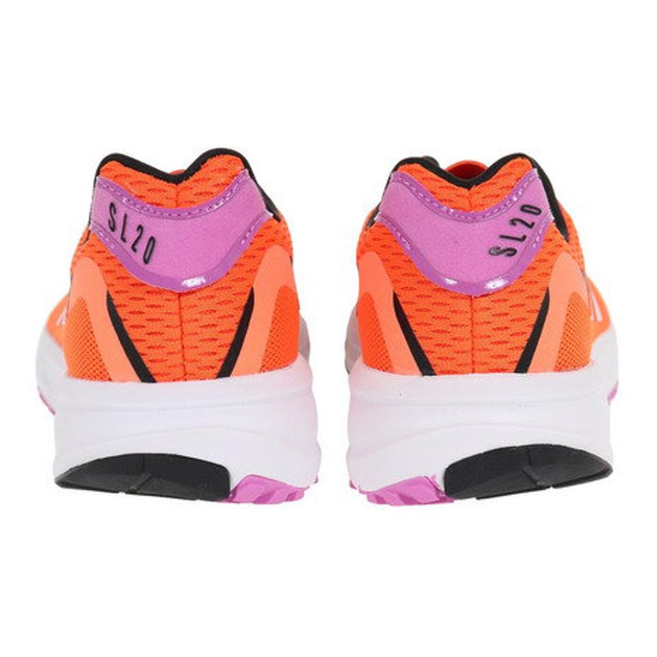 アディダス（adidas）（メンズ）ランニングシューズ ADIZERO アディゼロ SL20.3 オレンジ GX6671 スニーカートレーニング レースシューズ ジョギング 派手