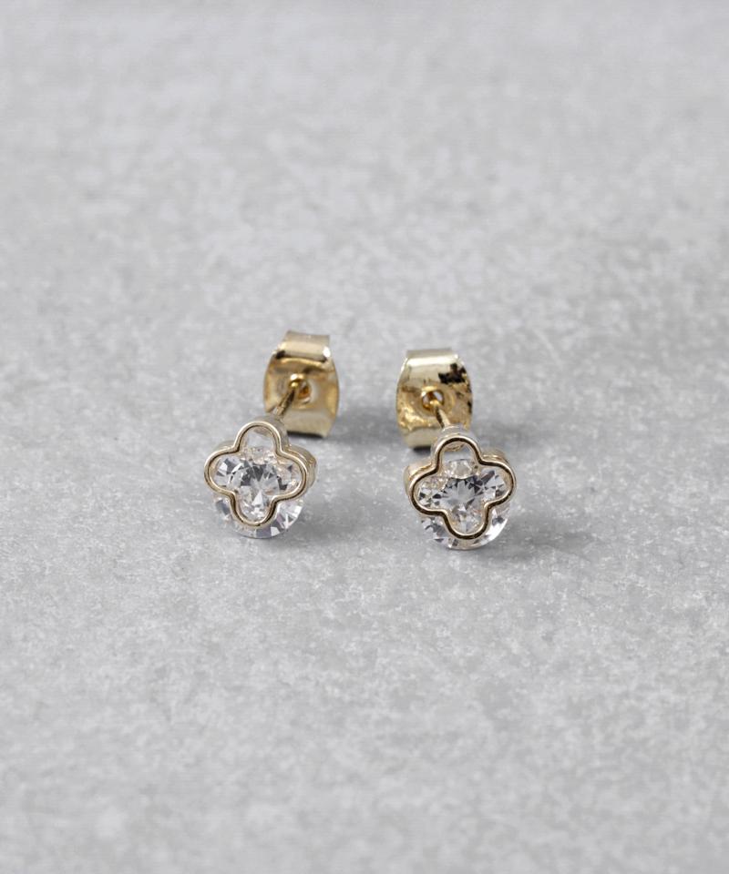 ミニフラワーピアス