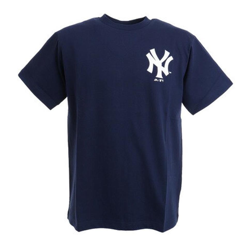 MJ・MLB(MJ・MLB)(メンズ)野球ウェア ニューヨークヤンキース 5サークルTシャツ MM01-NY-0S08-NV