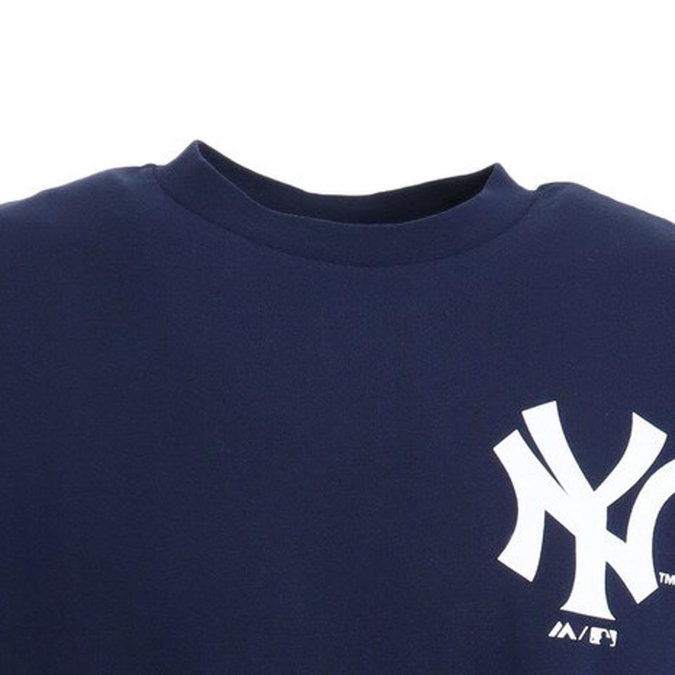 MJ・MLB(MJ・MLB)(メンズ)野球ウェア ニューヨークヤンキース 5サークルTシャツ MM01-NY-0S08-NV