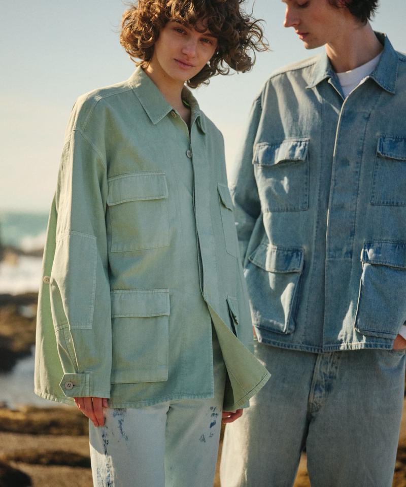 okayamaシャツブルゾン(unisex)