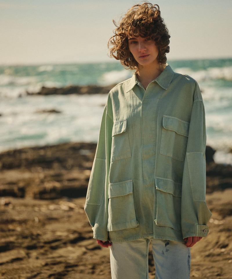 okayamaシャツブルゾン(unisex)