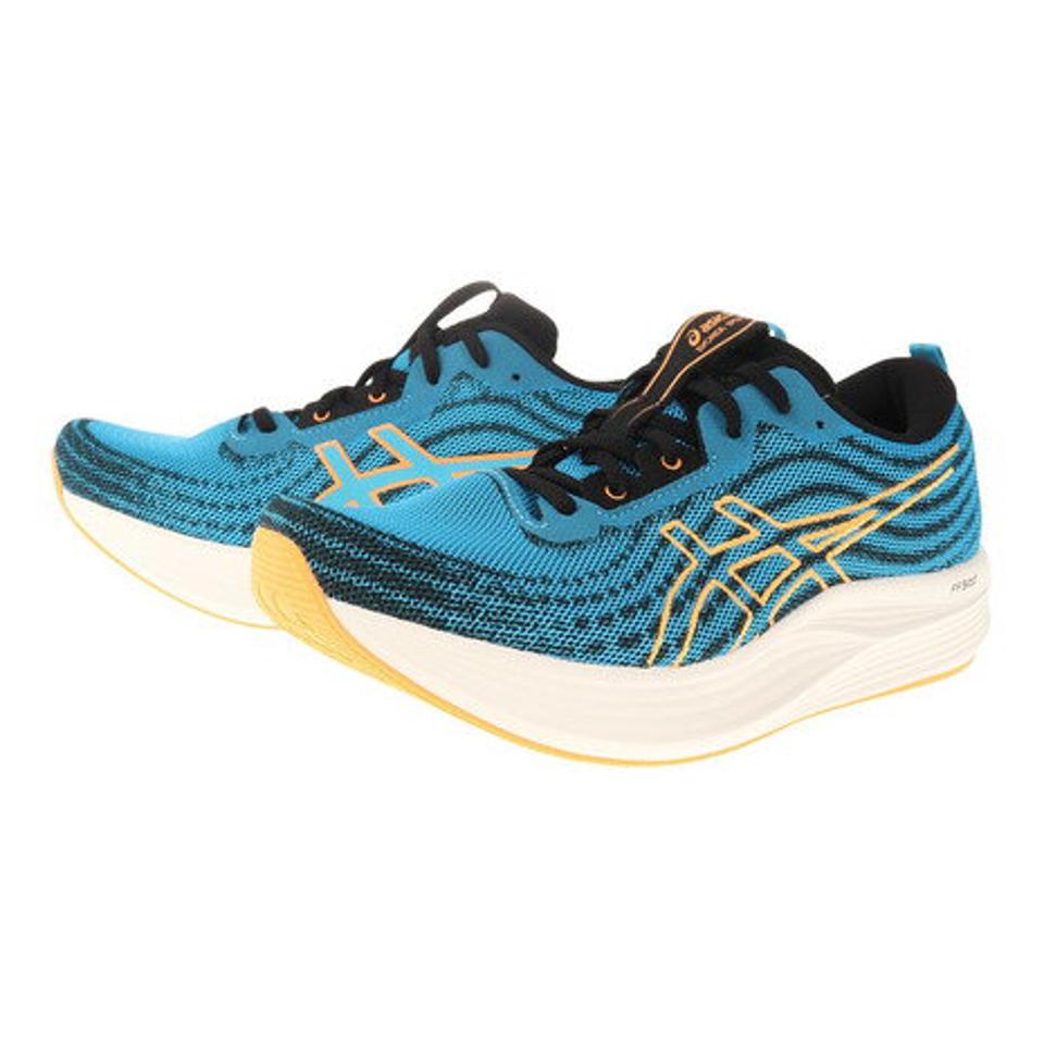 【11/5 24h限定 エントリー＆対象4店舗買い回りで最大P10倍！】アシックス（ASICS）（メンズ）ランニングシューズ エボライド スピード ブルー 1011B612.400 スニーカー ジョギング トレーニング ウォーキング 軽量