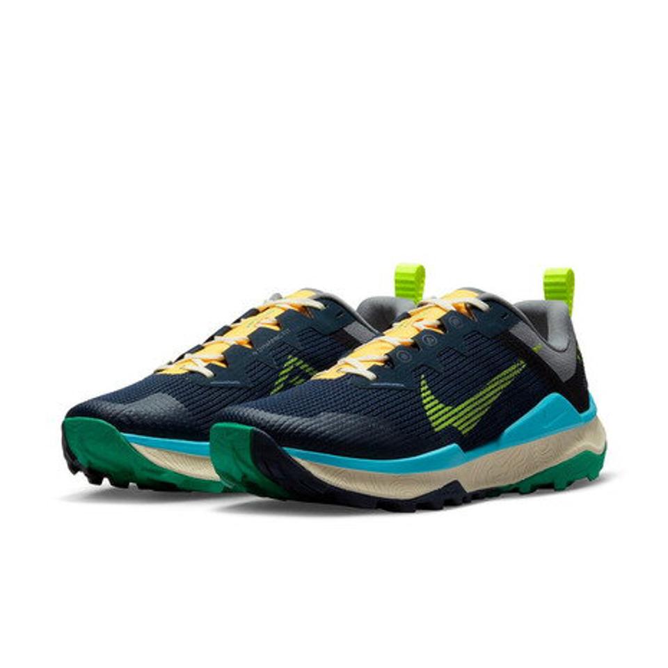 ナイキ（NIKE）（レディース）ランニングシューズ ワイルドホース 8 ネイビー DR2689-400 スニーカー トレイルラン トレーニング オフロード クッション