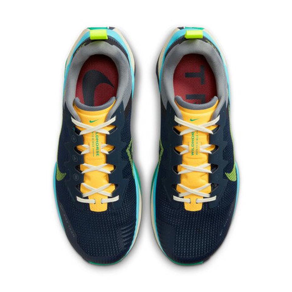 ナイキ（NIKE）（レディース）ランニングシューズ ワイルドホース 8 ネイビー DR2689-400 スニーカー トレイルラン トレーニング オフロード クッション
