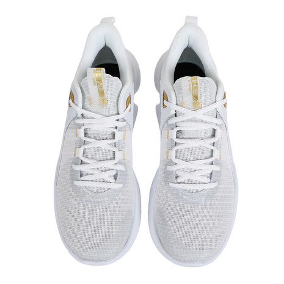 アンダーアーマー（UNDER ARMOUR）（メンズ）バスケットシューズ バッシュ 白 フロー フューチャーX 2 3024978 101