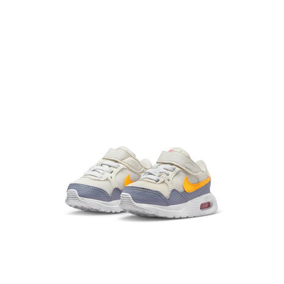 【9/10 24h限定 エントリー＆対象4店舗買い回りで最大P10倍！】ナイキ（NIKE）（キッズ）ジュニア スニーカー エア マックス SC TDV オフホワイト CZ5361-116 スポーツ ファースト シューズ ベルクロ 面ファスナー 登園