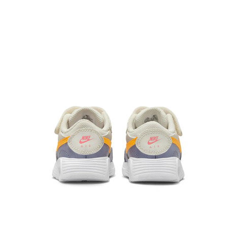 【9/10 24h限定 エントリー＆対象4店舗買い回りで最大P10倍！】ナイキ（NIKE）（キッズ）ジュニア スニーカー エア マックス SC TDV オフホワイト CZ5361-116 スポーツ ファースト シューズ ベルクロ 面ファスナー 登園
