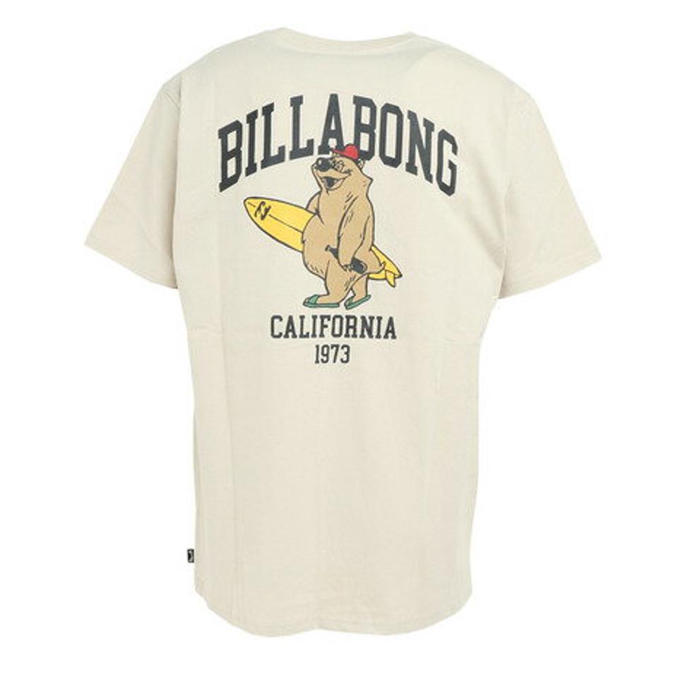 ビラボン(BILLABONG)(メンズ)Tシャツ メンズ CALI BEAR BD011223 SKB