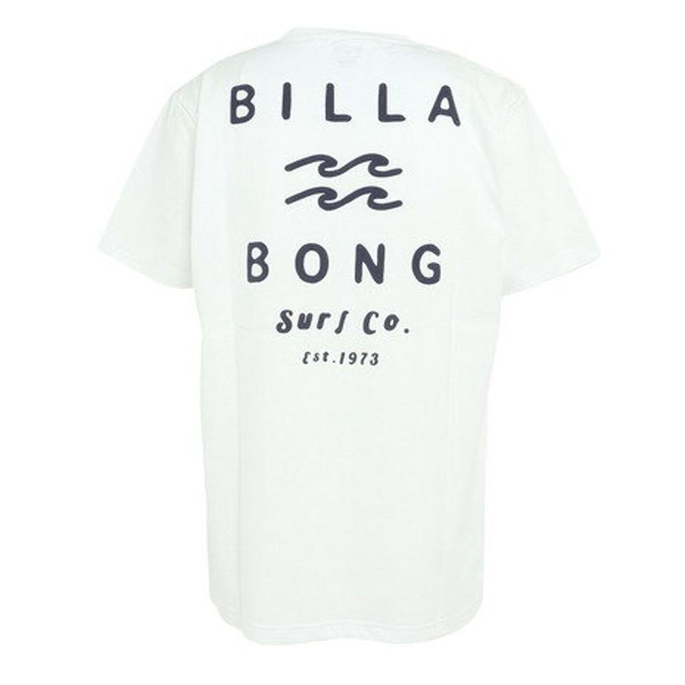 ビラボン（BILLABONG）（メンズ）CLEAN LOGO 半袖Tシャツ BD011204 WHT