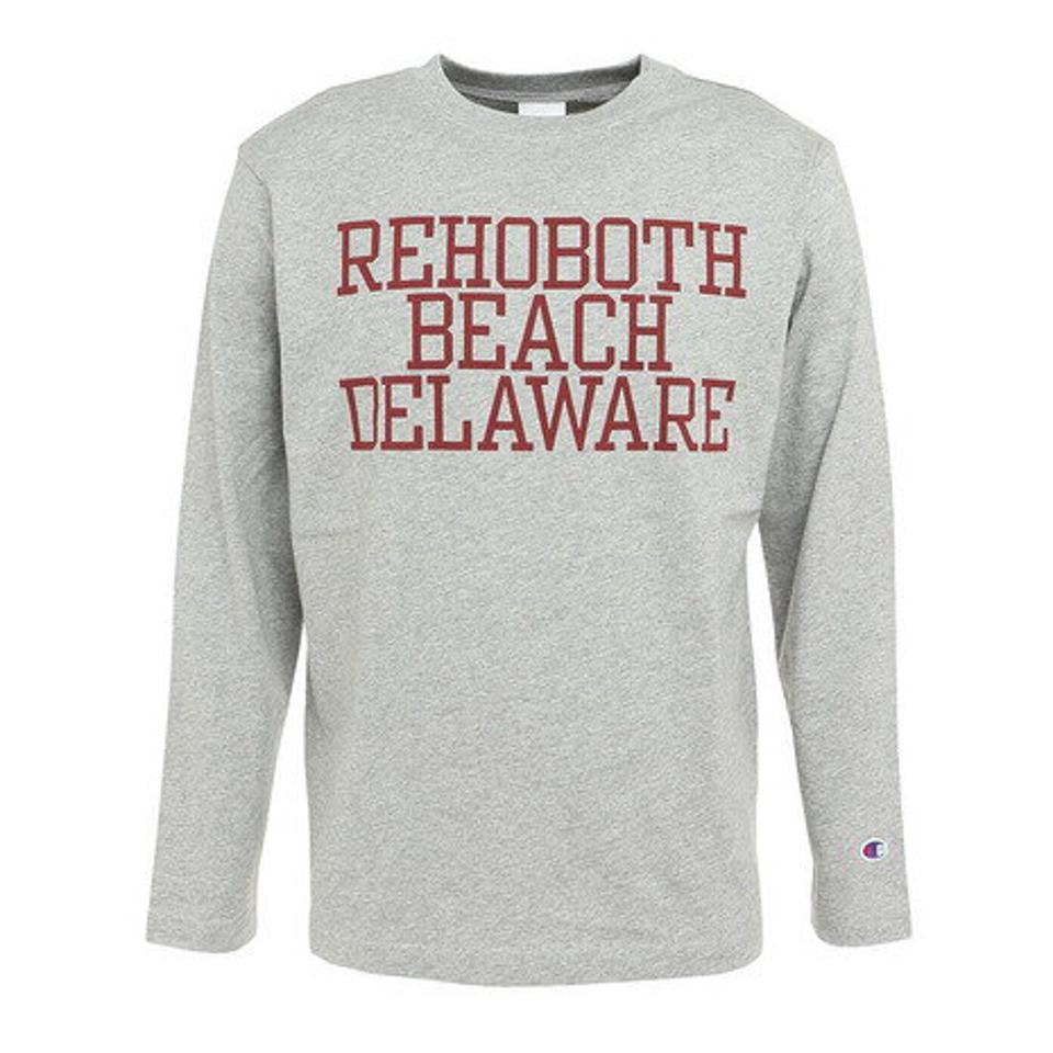 チャンピオン-ヘリテイジ（CHAMPION-HERITAGE）（メンズ）BA COLLEGE PRINT ロングスリーブTシャツ C3-X413 076