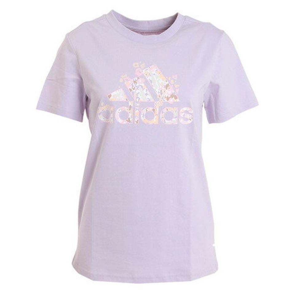 アディダス（adidas）（レディース）半袖シャツ レディース フローラル グラフィック ETM35-H52232/H52233