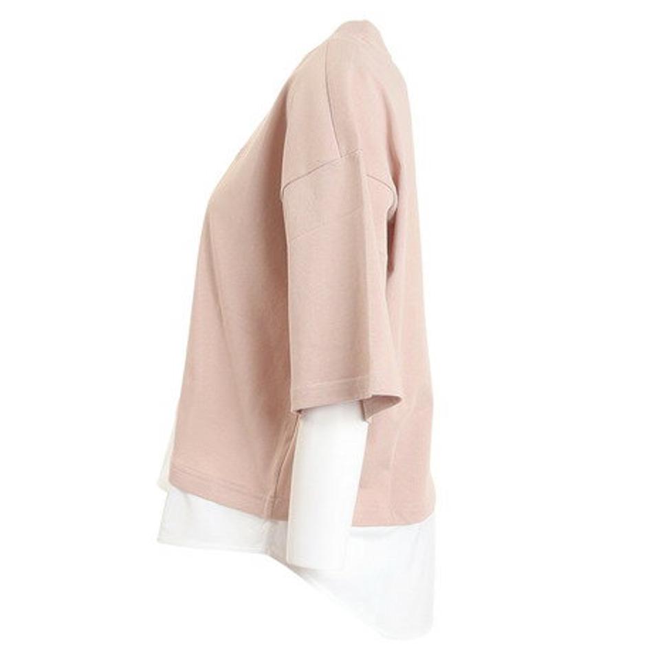 アディダス（adidas）（レディース）シーズナル スポーツウェア ルーズフィット レイヤードTシャツ DRK60-HY4619