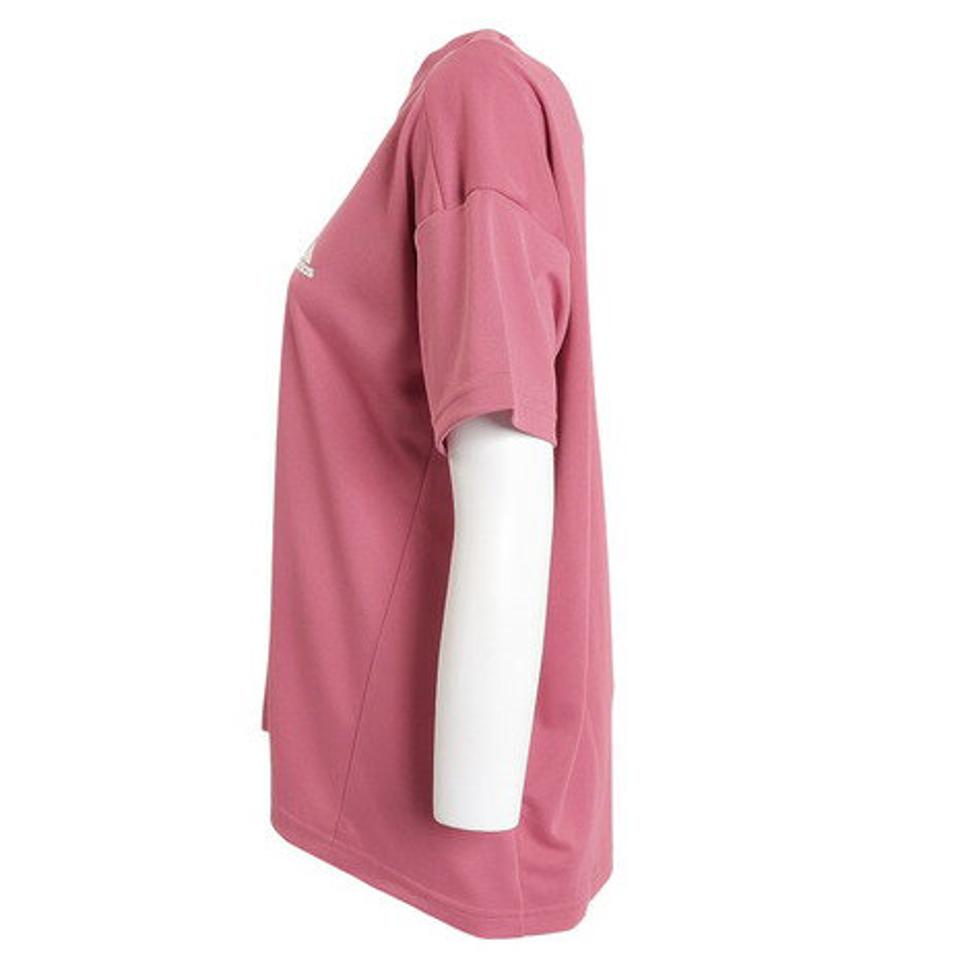 アディダス（adidas）（レディース）半袖シャツ レディース シーズナル ルーズフィット ピケ TERO BUJ87-IA5200