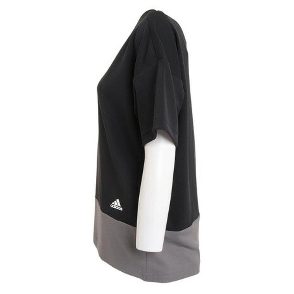 アディダス（adidas）（レディース）半袖シャツ レディース シーズナル カラーブロック BUJ56-IA5194 IA5195 IA5197