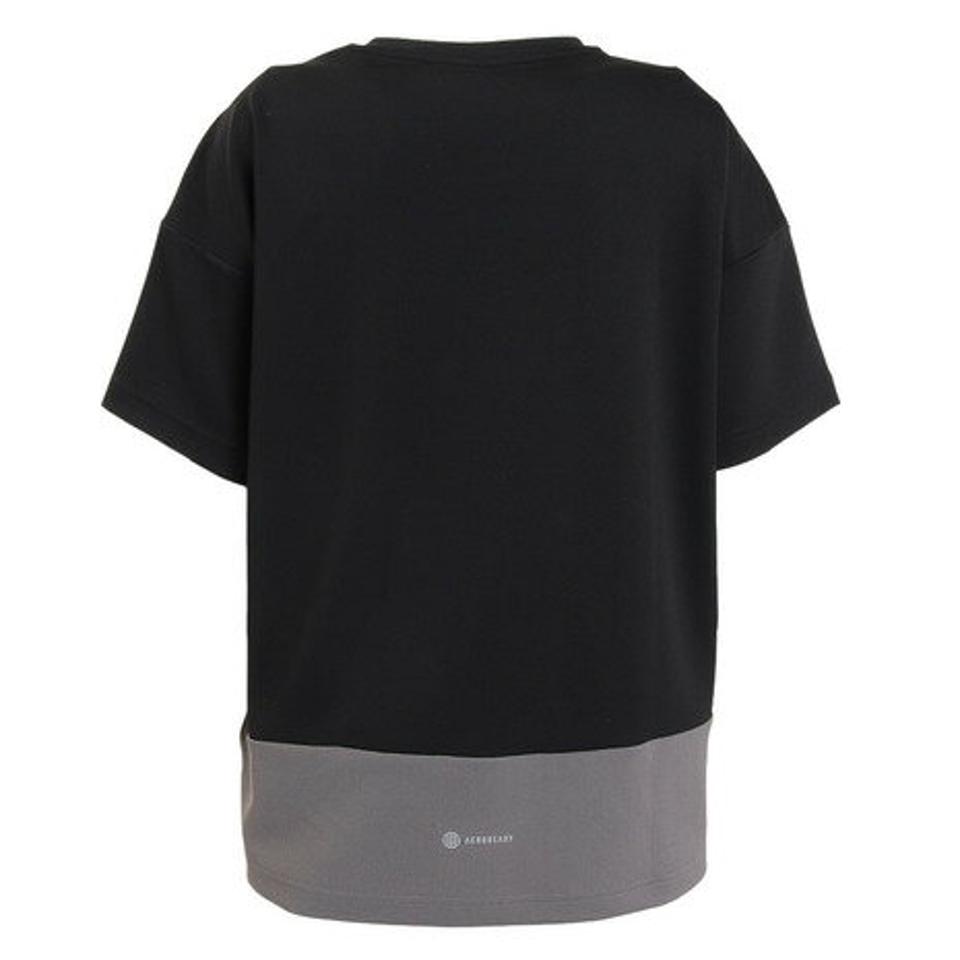 アディダス（adidas）（レディース）半袖シャツ レディース シーズナル カラーブロック BUJ56-IA5194 IA5195 IA5197