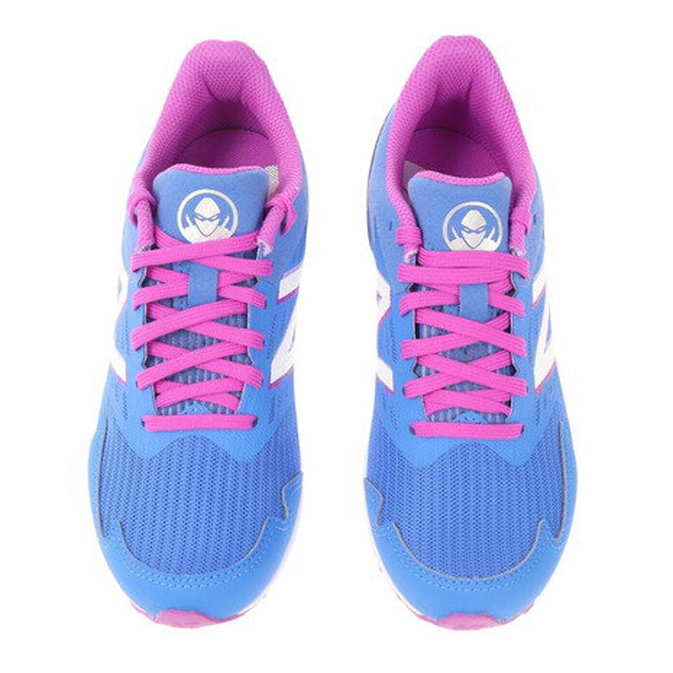 ニューバランス（new balance）（キッズ）ジュニア スポーツ シューズ ハンゾーJ Hanzo J v5 Lace ブルー パープル YPHANZP5M スニーカー トレーニング 運動