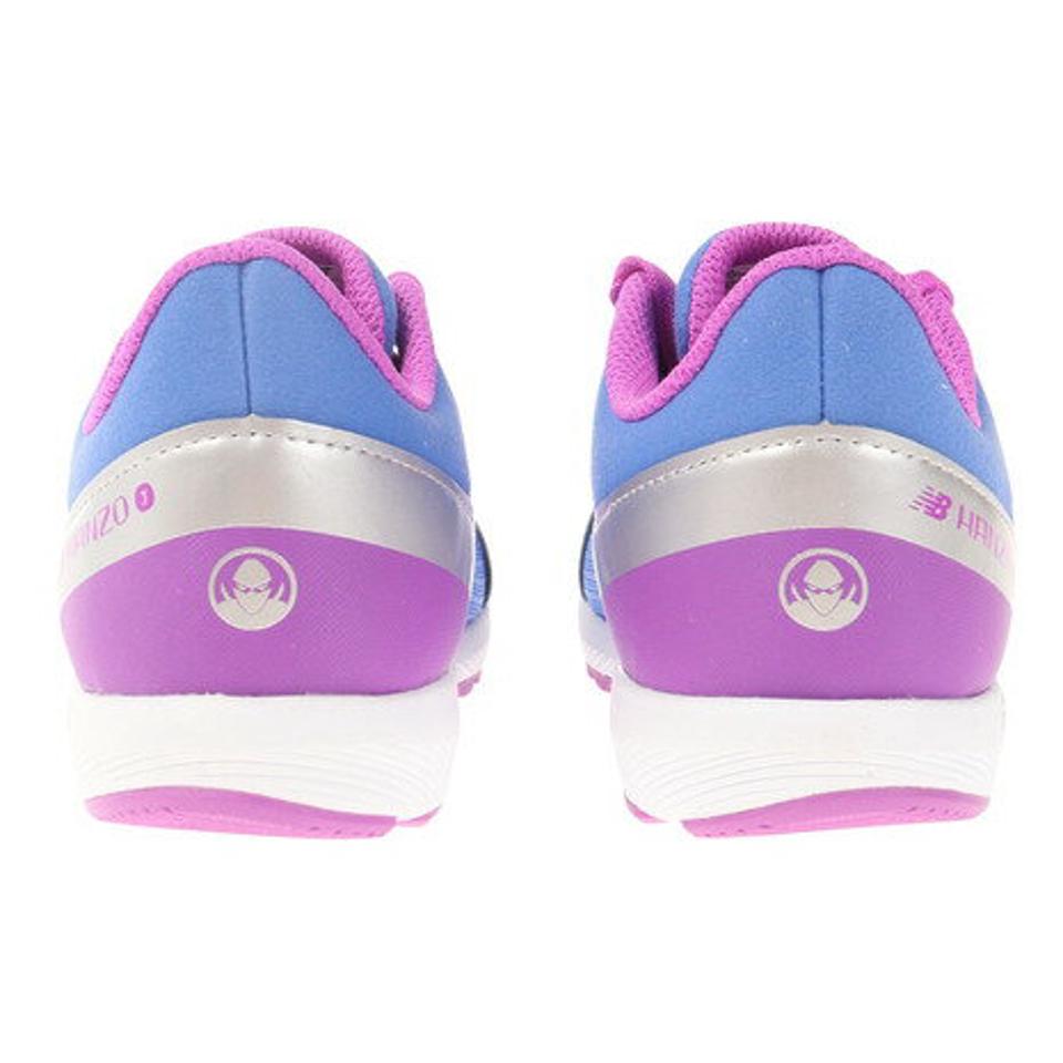 ニューバランス（new balance）（キッズ）ジュニア スポーツ シューズ ハンゾーJ Hanzo J v5 Lace ブルー パープル YPHANZP5M スニーカー トレーニング 運動