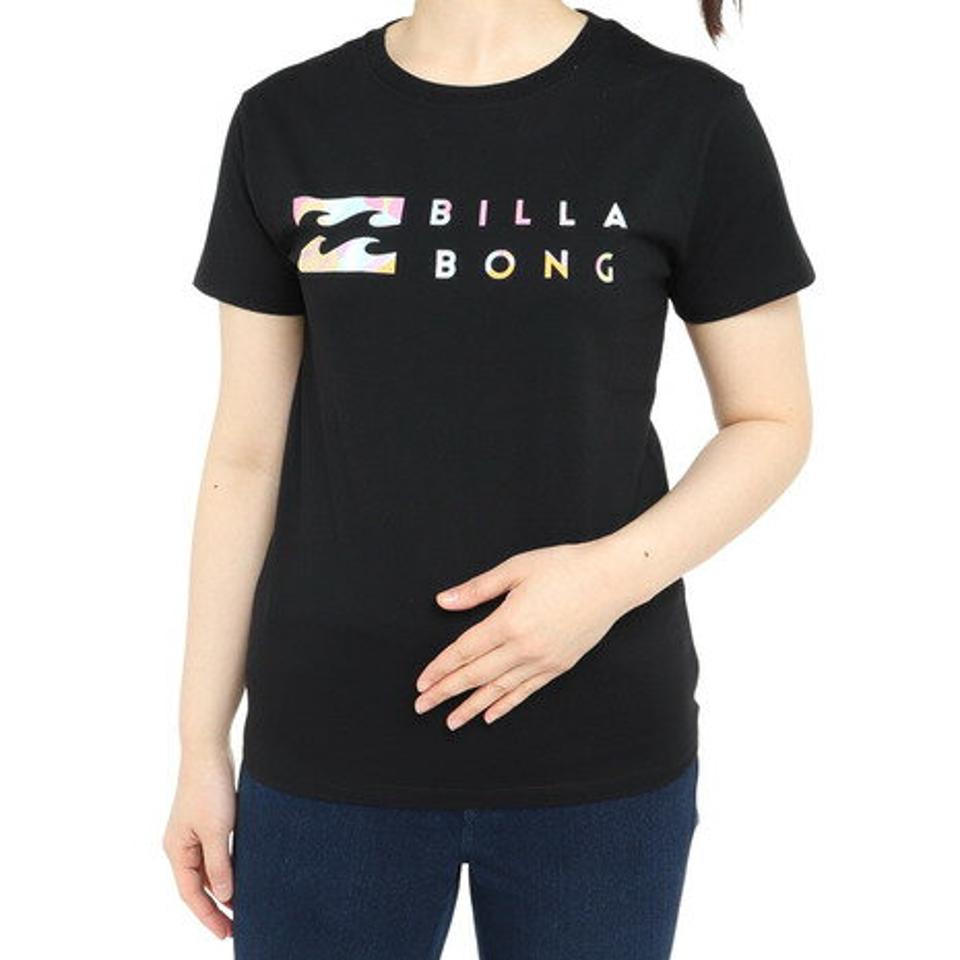ビラボン（BILLABONG）（レディース）ベーシックロゴ Tシャツ BD013200 MUL