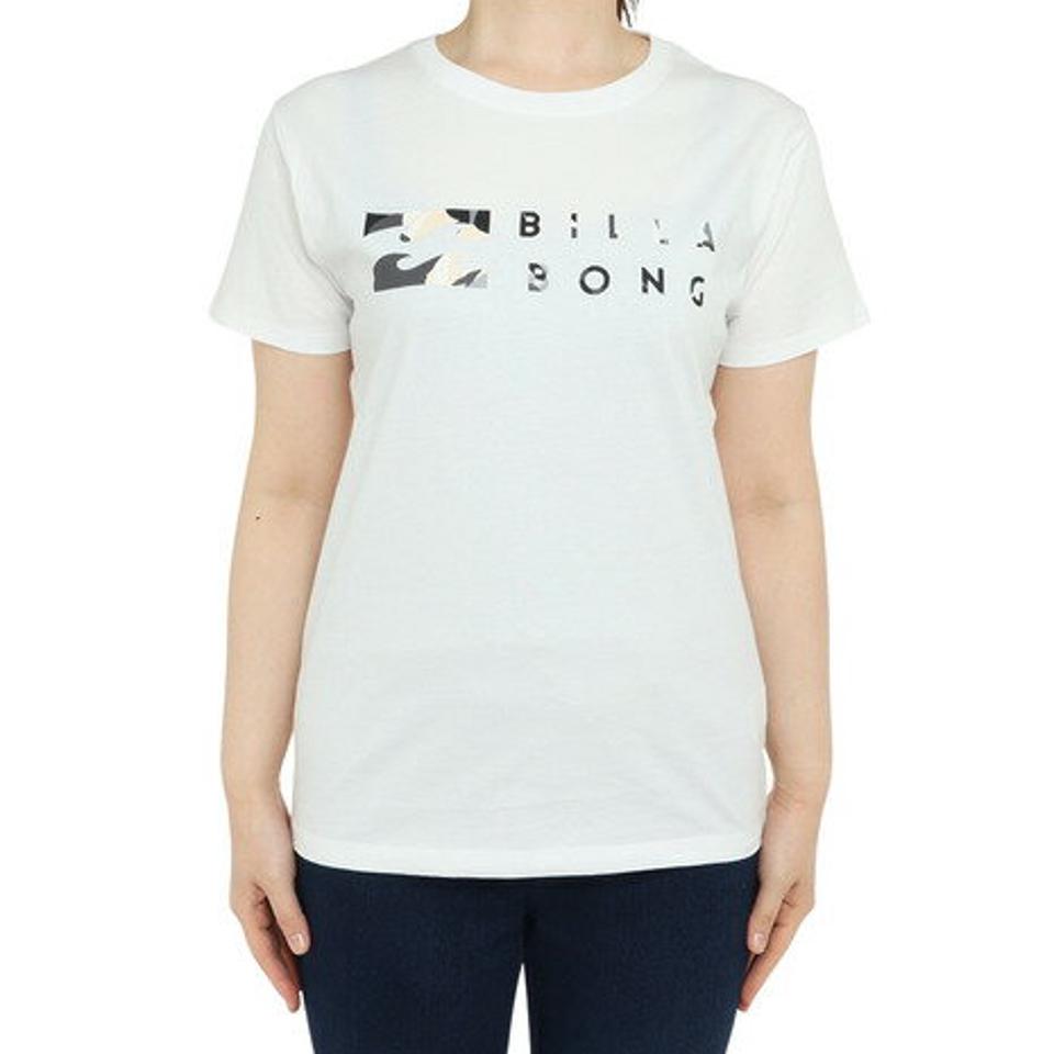 ビラボン（BILLABONG）（レディース）ベーシックロゴ Tシャツ BD013200 BPB
