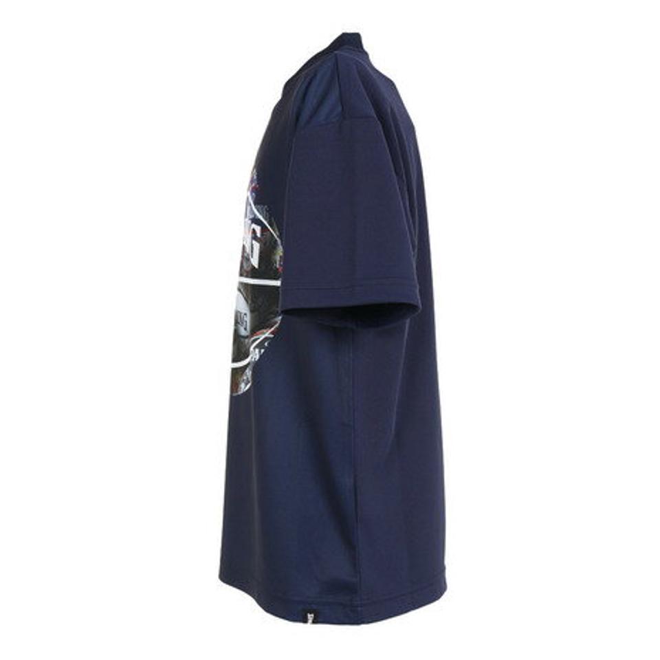 スポルディング（SPALDING）（キッズ）バスケットボールウェア ジュニア Tシャツ ボールプリント SJT23052