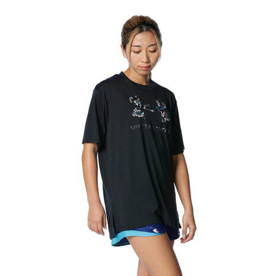 アンダーアーマー（UNDER ARMOUR）（レディース）半袖 Tシャツ UA テックオーバーサイズ 1378305 001
