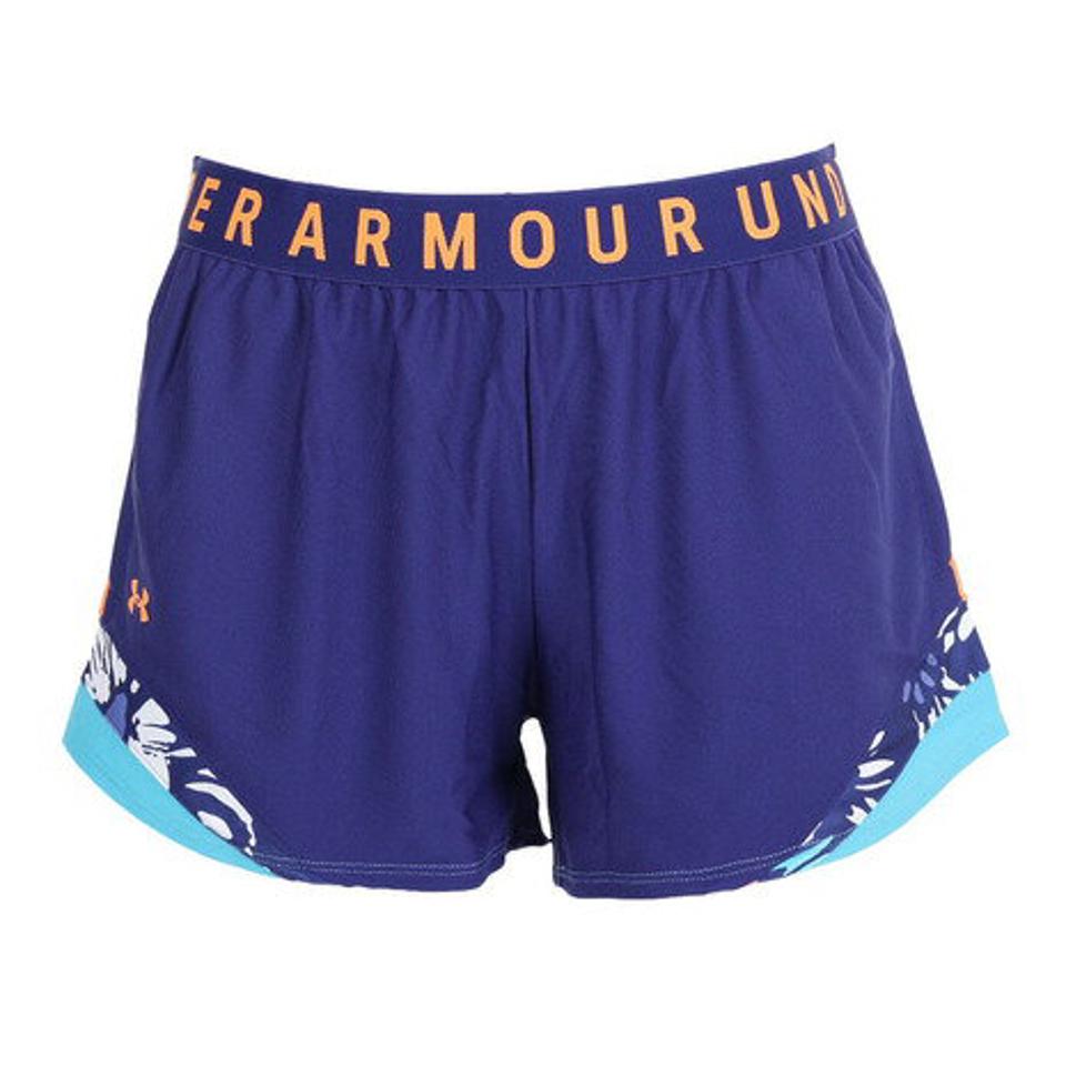 【3/25 24h限定 エントリー&対象3店舗買い回りで最大P10倍!】アンダーアーマー(UNDER ARMOUR)(レディース)軽量 ランニングパンツ プレーアップ ショーツ 3.0 トリコット 1360940 468