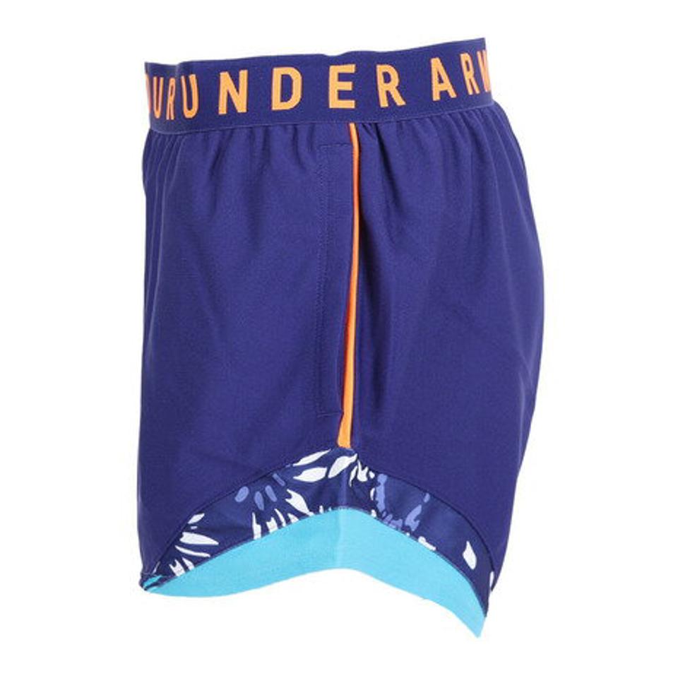 【3/25 24h限定 エントリー&対象3店舗買い回りで最大P10倍!】アンダーアーマー(UNDER ARMOUR)(レディース)軽量 ランニングパンツ プレーアップ ショーツ 3.0 トリコット 1360940 468