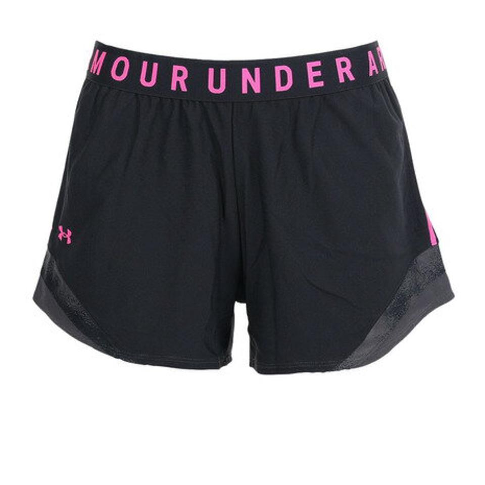 アンダーアーマー(UNDER ARMOUR)(レディース)軽量 ランニングパンツ プレーアップ ショーツ 3.0 トリコット 1360940 007