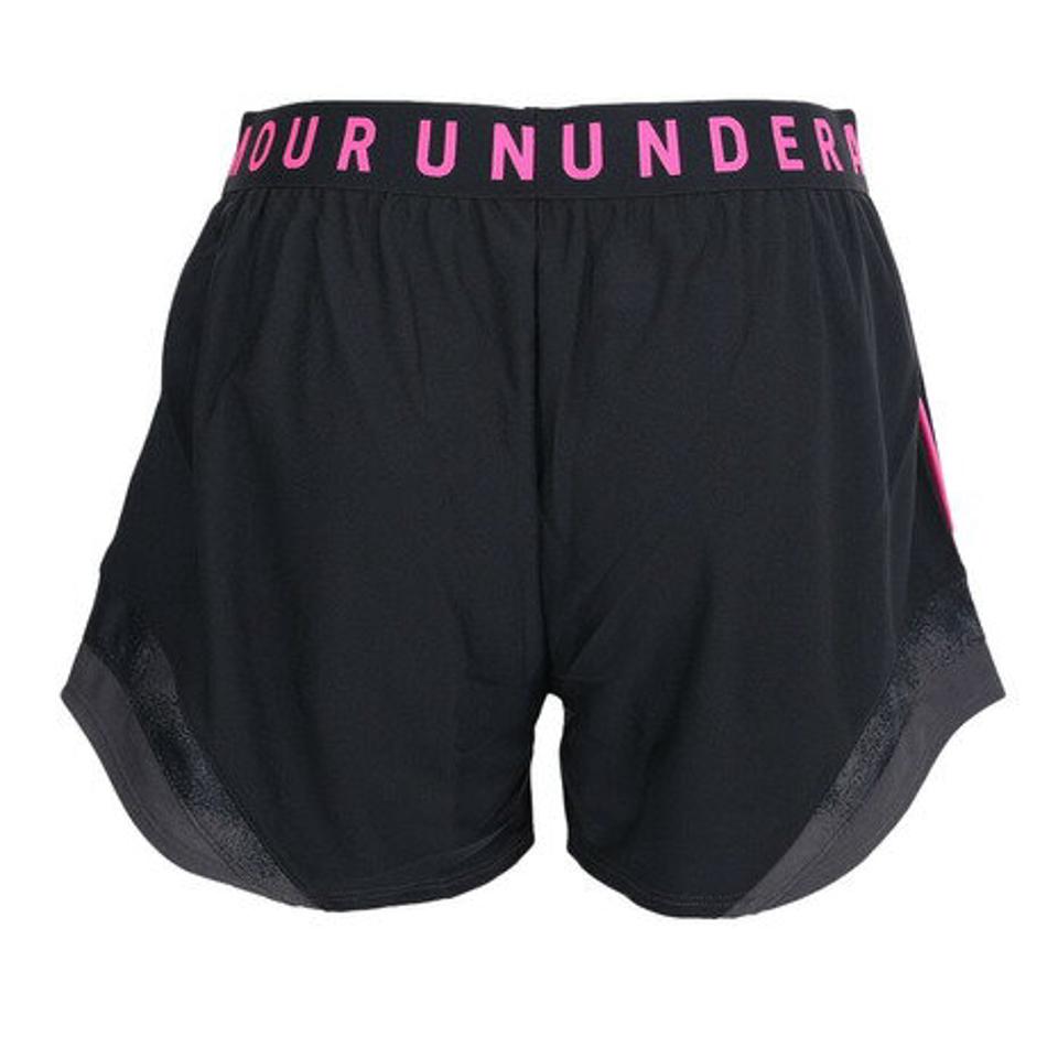 アンダーアーマー(UNDER ARMOUR)(レディース)軽量 ランニングパンツ プレーアップ ショーツ 3.0 トリコット 1360940 007