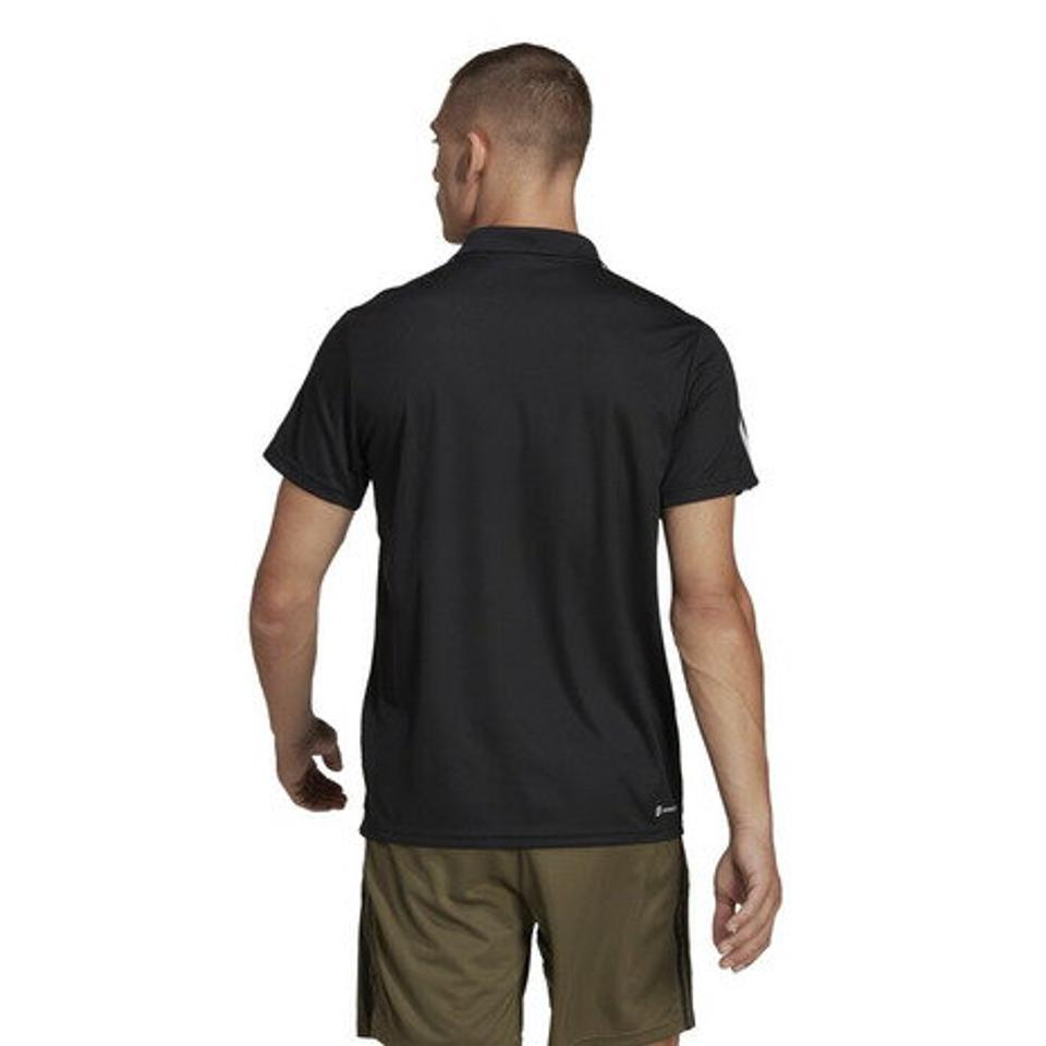 アディダス（adidas）（メンズ）トレイン エッセンシャルズ ピケ スリーストライプス トレーニング ポロシャツ BXH46-IB8107