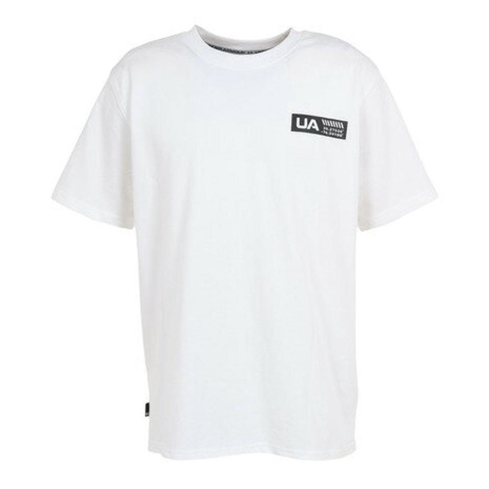 アンダーアーマー（UNDER ARMOUR）（メンズ）半袖Tシャツ ヘビーウエイト コットンショートスリーブTシャツ 1378365 100