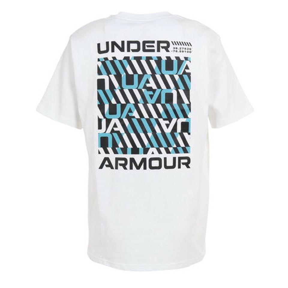 アンダーアーマー（UNDER ARMOUR）（メンズ）半袖Tシャツ ヘビーウエイト コットンショートスリーブTシャツ 1378365 100