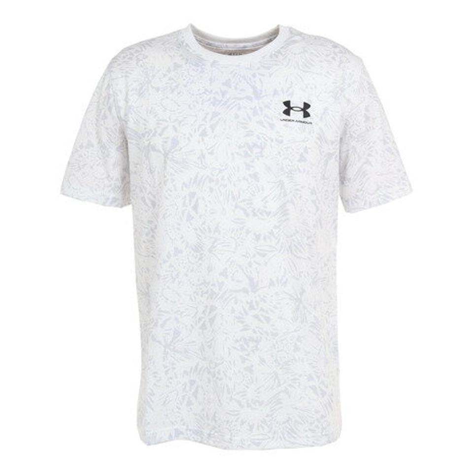 アンダーアーマー（UNDER ARMOUR）（メンズ）Tシャツ メンズ 半袖 チャージドコットン 1378364 100
