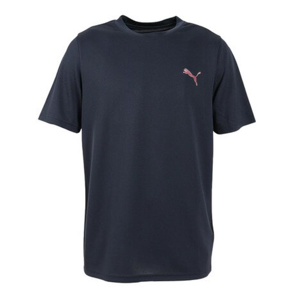 プーマ（PUMA）（メンズ）DRY PLUS COOL 半袖Tシャツ 523777 43 NVY
