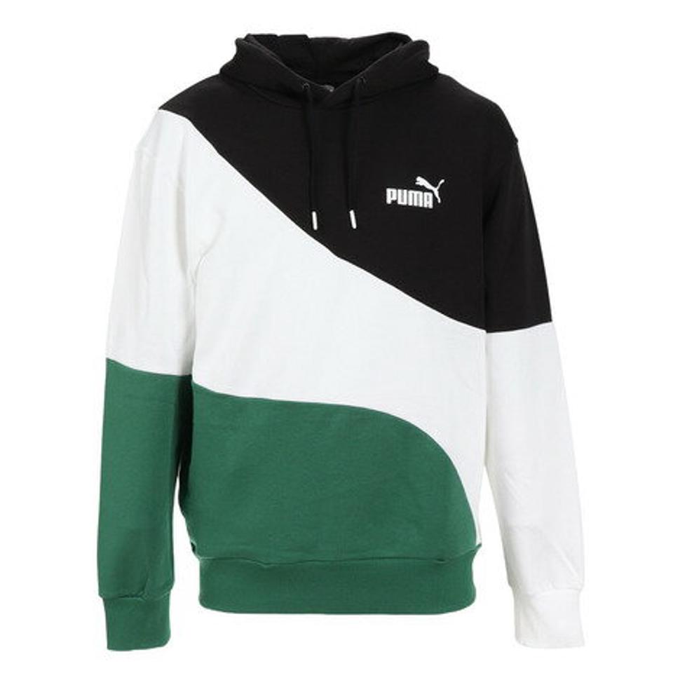 【6/5 24h限定 エントリー＆対象4店舗買い回りで最大P10倍！】プーマ（PUMA）（メンズ）パーカー メンズ POWERキャット フーディー 675746 37 BLK