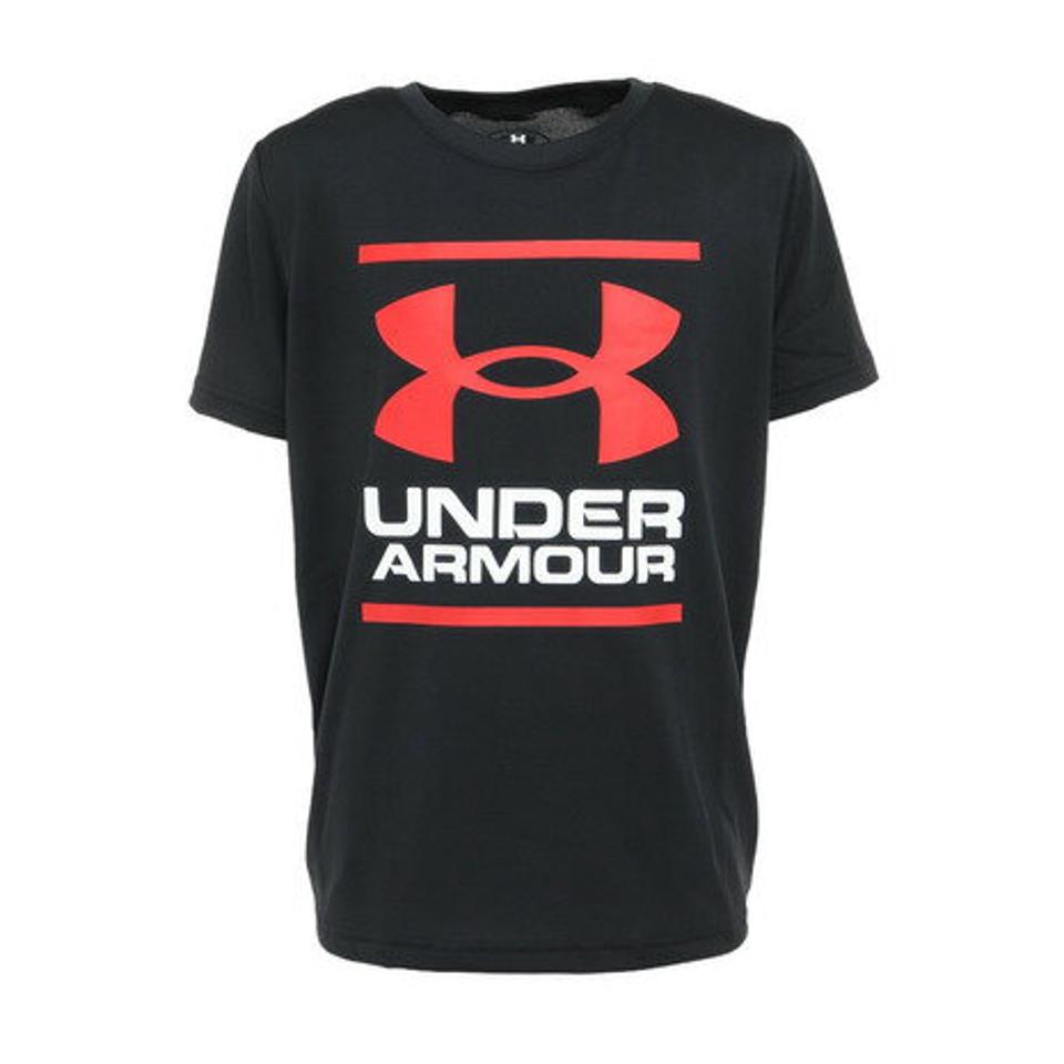 アンダーアーマー(UNDER ARMOUR)(キッズ)半袖Tシャツ ジュニア 上下セット TECH 1378275 001