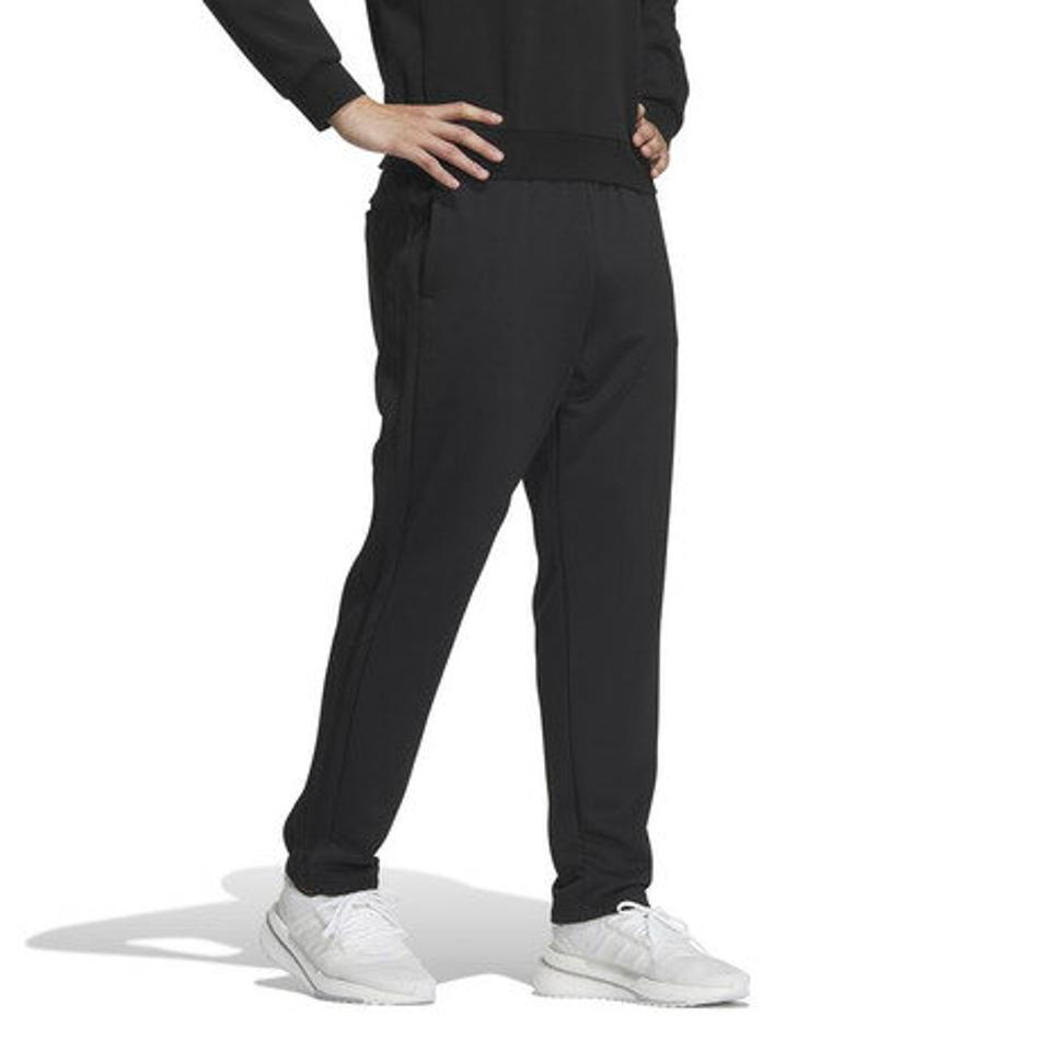 アディダス(adidas)(メンズ)パンツ ブラック 黒 スリーストライプス ダブルニット トラックパンツ BXF59-IA9380