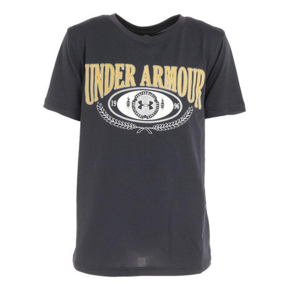 アンダーアーマー（UNDER ARMOUR）（キッズ）半袖Tシャツ ジュニア TECH COLLEGIATE B1378274 001