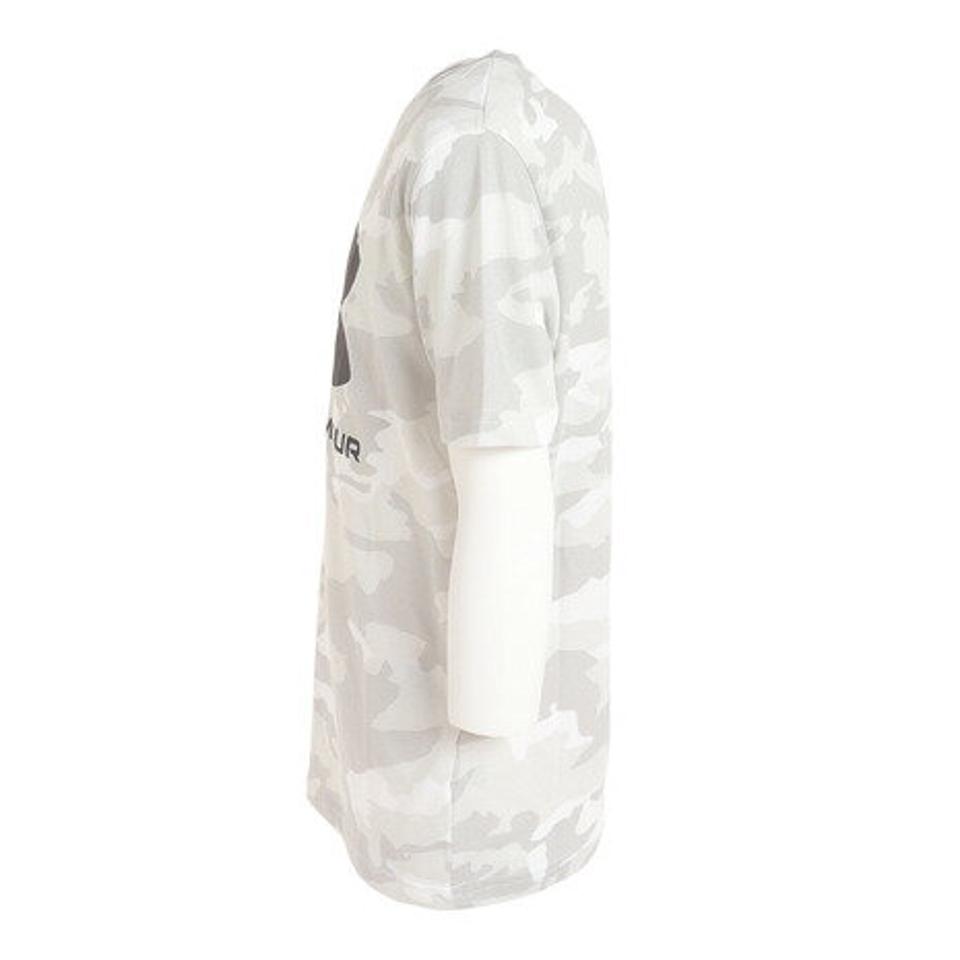 アンダーアーマー(UNDER ARMOUR)(キッズ)半袖Tシャツ ジュニア SPORSTYLE ロゴ AP 1376733 101