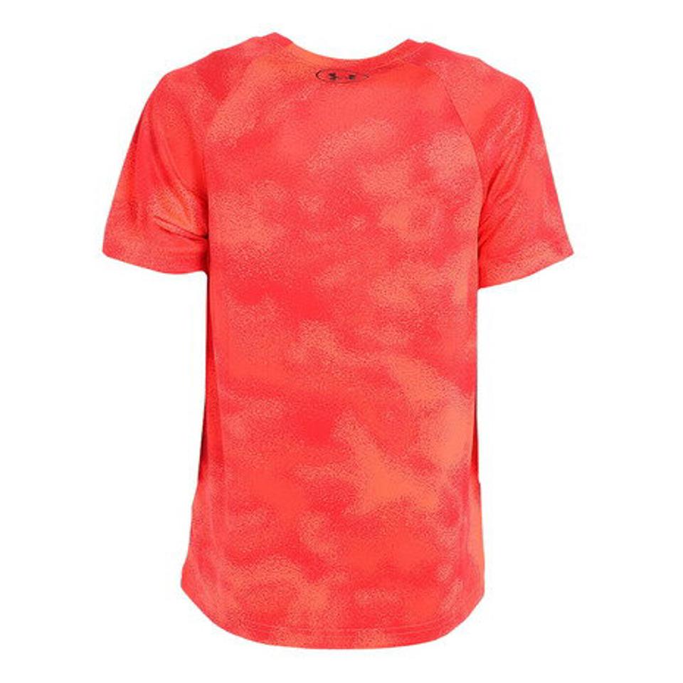 アンダーアーマー（UNDER ARMOUR）（キッズ）Tシャツ 半袖 キッズ ジュニア テック ビッグロゴ PRINTED 1363278 877