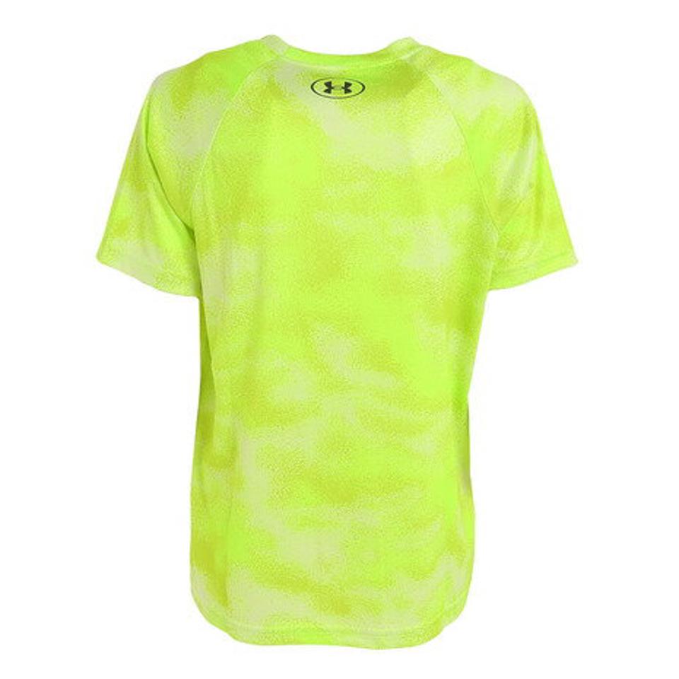 アンダーアーマー（UNDER ARMOUR）（キッズ）半袖Tシャツ ジュニア PRINTED 1363278 370