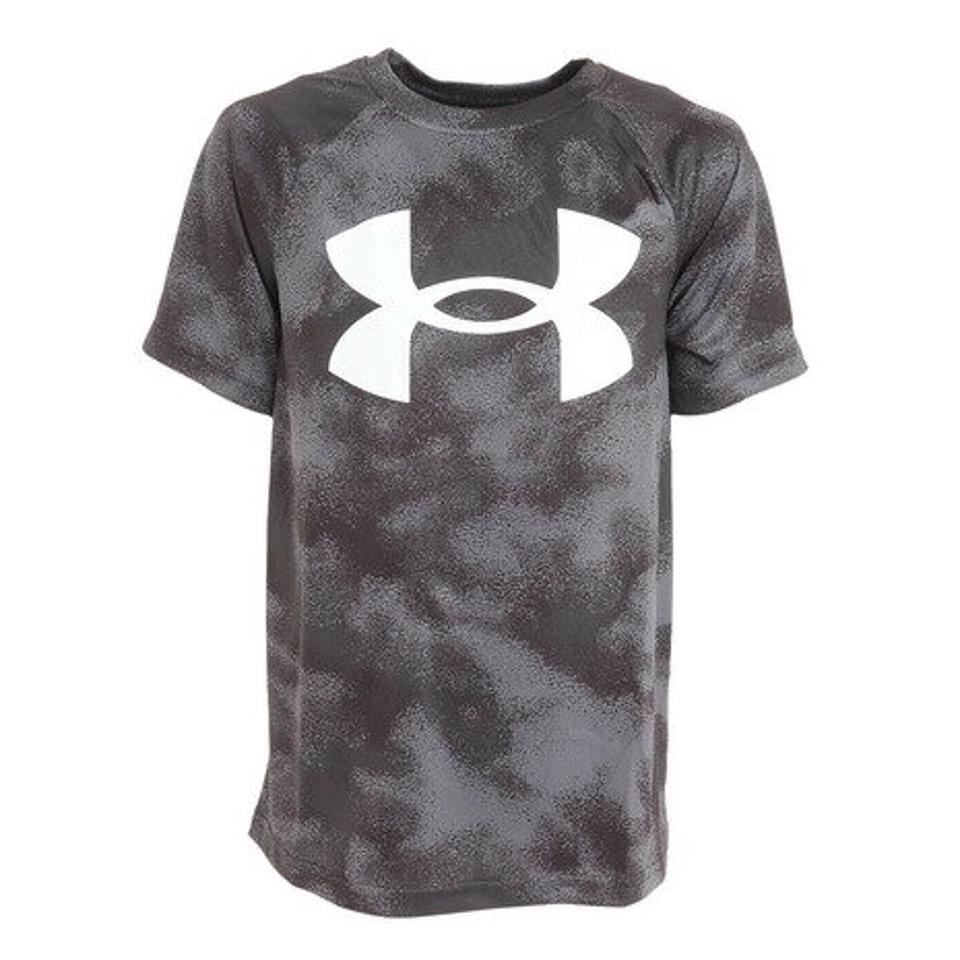 アンダーアーマー(UNDER ARMOUR)(キッズ)半袖Tシャツ ジュニア テック ビッグロゴ PRINTED 1363278 007