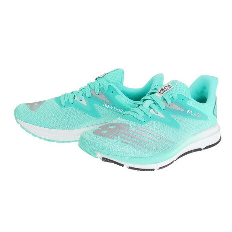 ニューバランス（new balance）（レディース）ランニングシューズ ダイナソフト フラッシュ v6 DYNASOFT FLASH v6 ターコイズ WFLSHTS6 B スニーカー 軽量