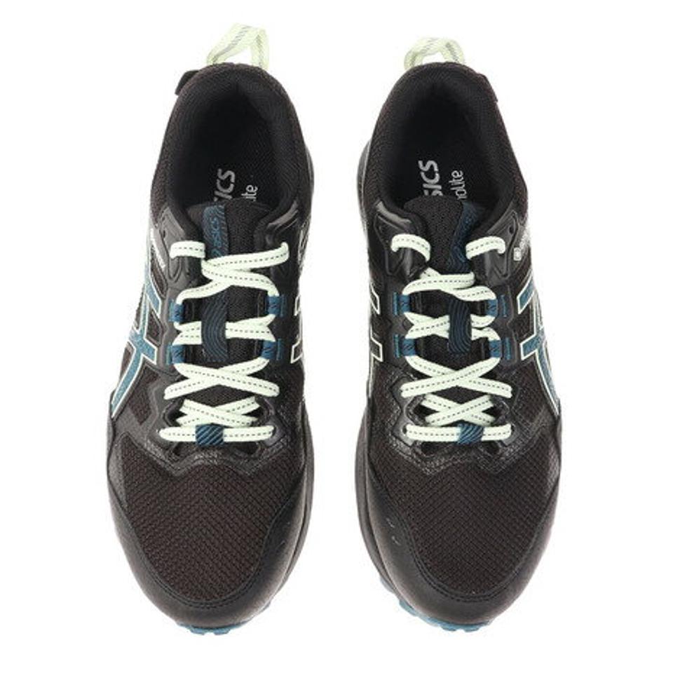 【4/10限定！エントリーで最大100％ポイントバック】アシックス（ASICS）（メンズ）ランニングシューズ ゲルソノマ 7 GTX ブラック ブルー 1011B593.001 スニーカートレイルラン 防水 クッション オフロード