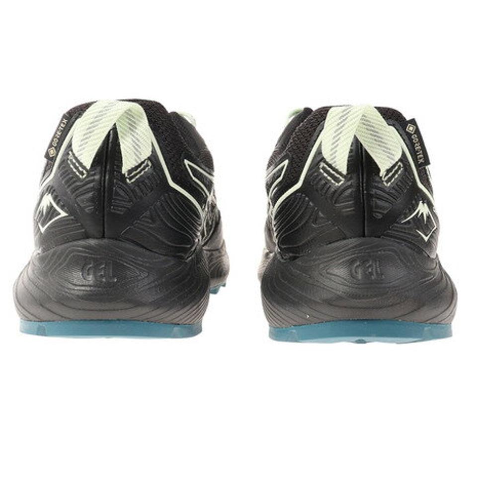 【4/10限定！エントリーで最大100％ポイントバック】アシックス（ASICS）（メンズ）ランニングシューズ ゲルソノマ 7 GTX ブラック ブルー 1011B593.001 スニーカートレイルラン 防水 クッション オフロード