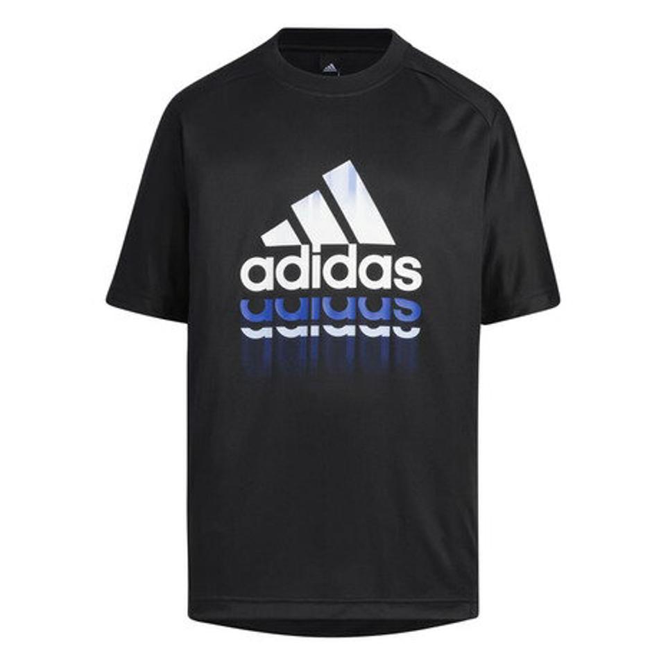 アディダス（adidas）（キッズ）ジュニア ニット 半袖Tシャツ BVF63-IA9326