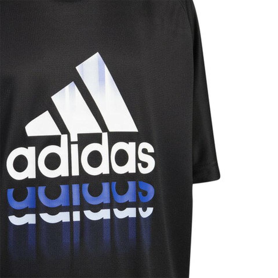 アディダス（adidas）（キッズ）ジュニア ニット 半袖Tシャツ BVF63-IA9326