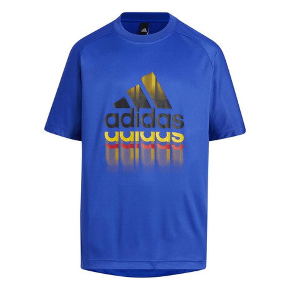 アディダス（adidas）（キッズ）ジュニア ニット 半袖Tシャツ BVF63-IA9324
