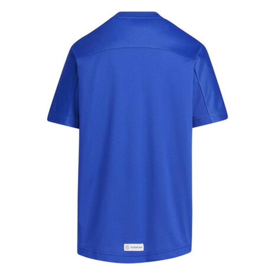 アディダス（adidas）（キッズ）ジュニア ニット 半袖Tシャツ BVF63-IA9324